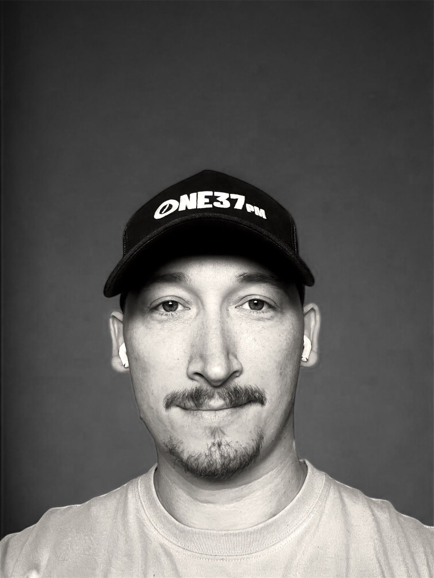 Mobile Car Detailing Owner Male Black and White Headshot